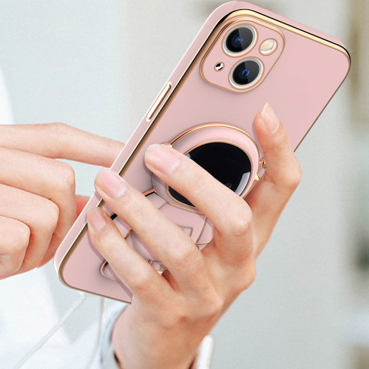 Plating Astronaut Holder Phone Case, For iPhone 12 Pro Max, For iPhone 12 Pro