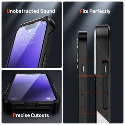 PC + TPU Shockproof Protective Phone Case, For iPhone 14