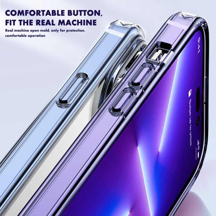 Crystal Clear Shockproof Phone Case, For iPhone 14 Pro Max, For iPhone 14 Pro, For iPhone 14 Plus, For iPhone 13 Pro Max, For iPhone 13 Pro, For iPhone 13