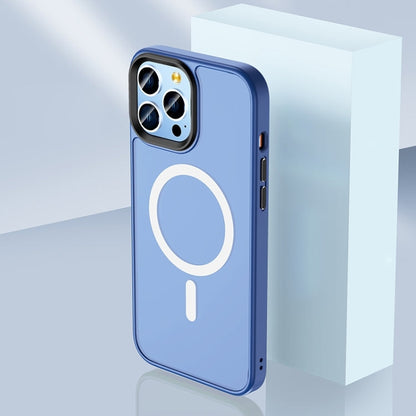 Skin Feel TPU + Frosted PC MagSafe Phone Case, For iPhone 14, For iPhone 14 Plus, For iPhone 14 Pro
