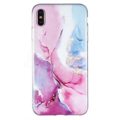 IMD Marble Pattern TPU Phone Case, For iPhone XS Max