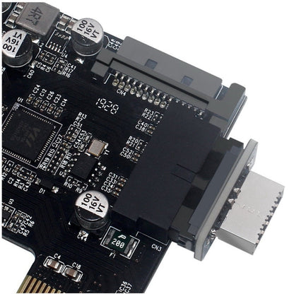 10 PCS 73S Mainboard USB 3.0 19P/20P to Type-E90 Degree Adapter, 10pcs