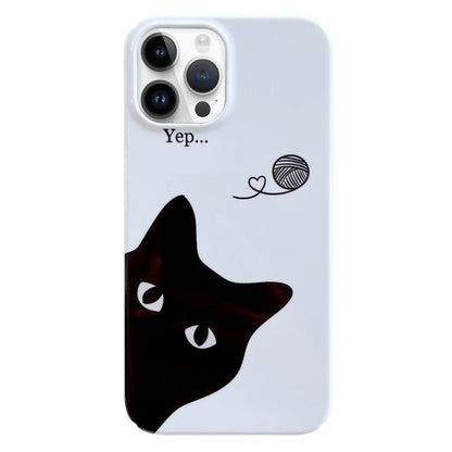 Painted Pattern PC Phone Case, For iPhone 13 Pro Max, For iPhone 12