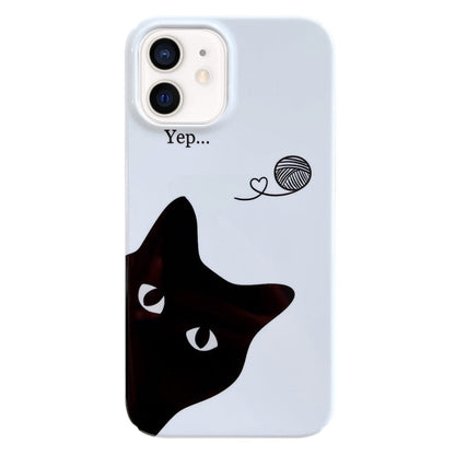 Painted Pattern PC Phone Case, For iPhone 13 Pro Max, For iPhone 12