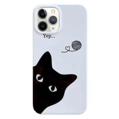 Painted Pattern PC Phone Case, For iPhone 11, For iPhone 11 Pro Max