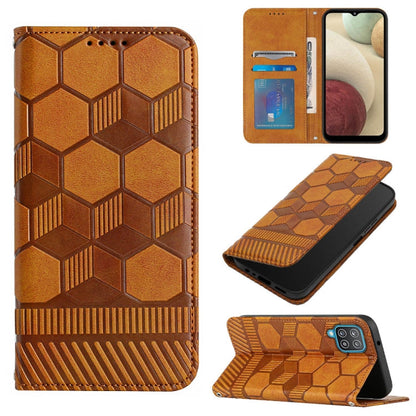 Football Texture Magnetic Leather Flip Phone Case, For Samsung Galaxy A12 5G / M12 / F12, For Samsung Galaxy A13 5G, For Samsung Galaxy A23 5G, For Samsung Galaxy A33 5G