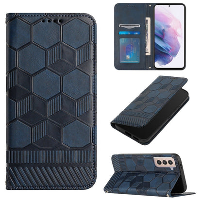 Football Texture Magnetic Leather Flip Phone Case, For Samsung Galaxy S21+ 5G, For Samsung Galaxy S21 Ultra 5G, For Samsung Galaxy S21 FE, For Samsung Galaxy S22 5G