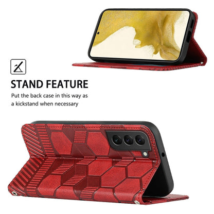 Football Texture Magnetic Leather Flip Phone Case, For Samsung Galaxy S22+ 5G, For Samsung Galaxy S22 Ultra 5G, For Samsung Galaxy A03 166mm, For Samsung Galaxy A13 4G