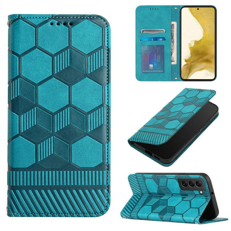 Football Texture Magnetic Leather Flip Phone Case, For Samsung Galaxy S22+ 5G, For Samsung Galaxy S22 Ultra 5G, For Samsung Galaxy A03 166mm, For Samsung Galaxy A13 4G