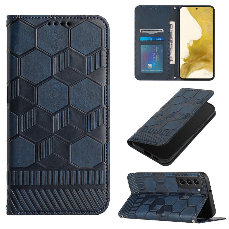 Football Texture Magnetic Leather Flip Phone Case, For Samsung Galaxy S22+ 5G, For Samsung Galaxy S22 Ultra 5G, For Samsung Galaxy A03 166mm, For Samsung Galaxy A13 4G