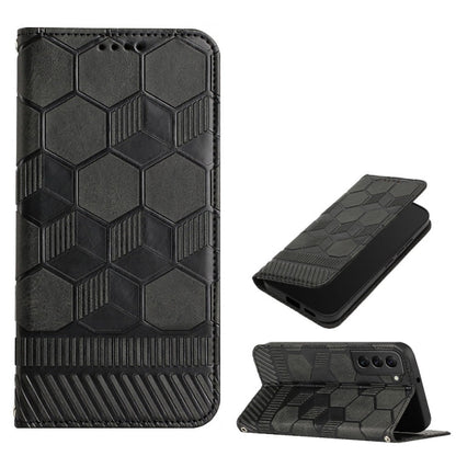 Football Texture Magnetic Leather Flip Phone Case, For Samsung Galaxy S22+ 5G, For Samsung Galaxy S22 Ultra 5G, For Samsung Galaxy A03 166mm, For Samsung Galaxy A13 4G