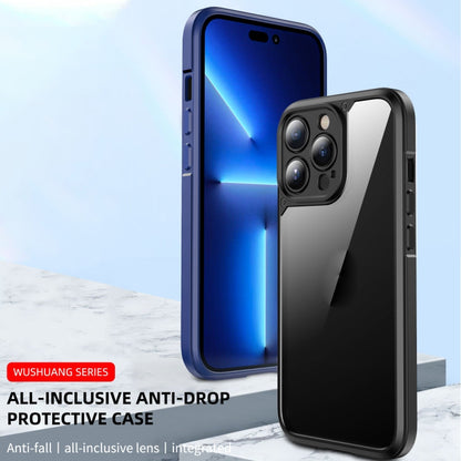 Shockproof PC + TPU Protective Phone Case, For iPhone 14 Pro Max, For iPhone 14 Pro, For iPhone 14 Max, For iPhone 14, For iPhone 13 Pro Max, For iPhone 13 Pro, For iPhone 13