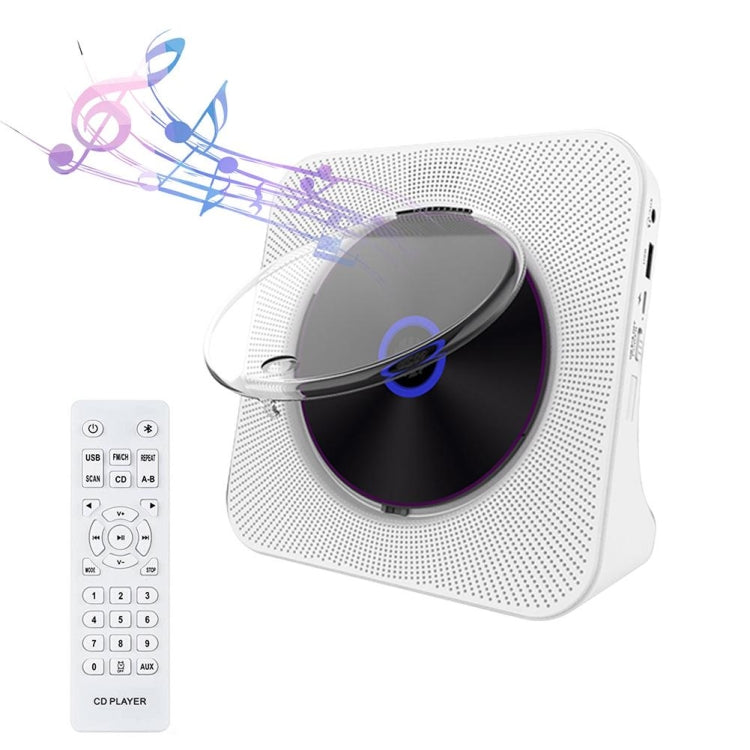 Kecag KC-806 Retro Bluetooth Music Disc Album CD Player, Plug-in Version, Rechargeable Version