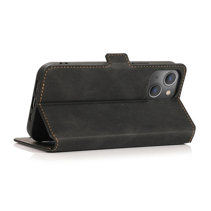 Retro Magnetic Closing Clasp Leather Case, For iPhone 14 Pro Max, For iPhone 14 Pro, For iPhone 14, For iPhone 14 Plus