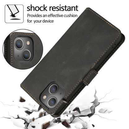 Retro Magnetic Closing Clasp Leather Case, For iPhone 14 Pro Max, For iPhone 14 Pro, For iPhone 14, For iPhone 14 Plus