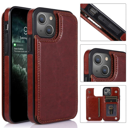 Double Buckle Phone Case, For iPhone 14 Plus
