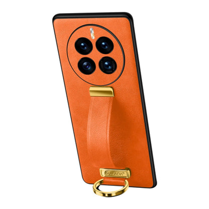 SULADA Cool Series PC + Leather Texture Skin Feel Shockproof Phone Case, For Huawei Mate 50, For Huawei Mate 50 Pro