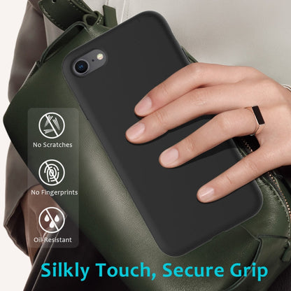 Shockproof Full Coverage Silicone Soft Protective Case, For iPhone SE 2022 / SE 2020