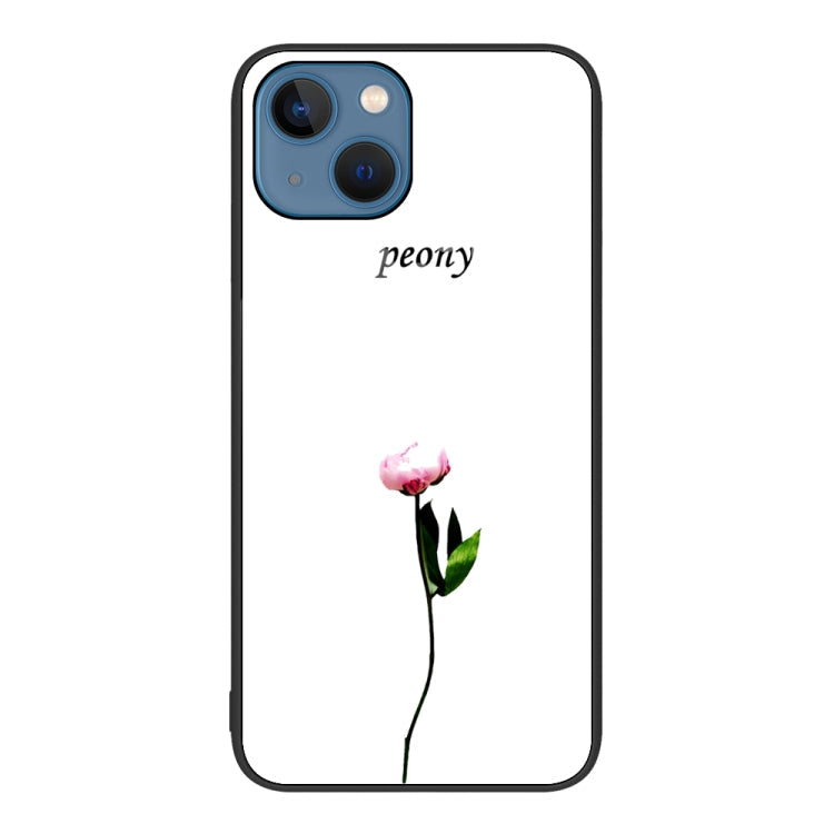 Colorful Painted Glass Phone Case, For iPhone 13