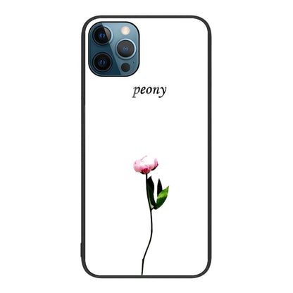 Colorful Painted Glass Phone Case, For iPhone 12 Pro Max