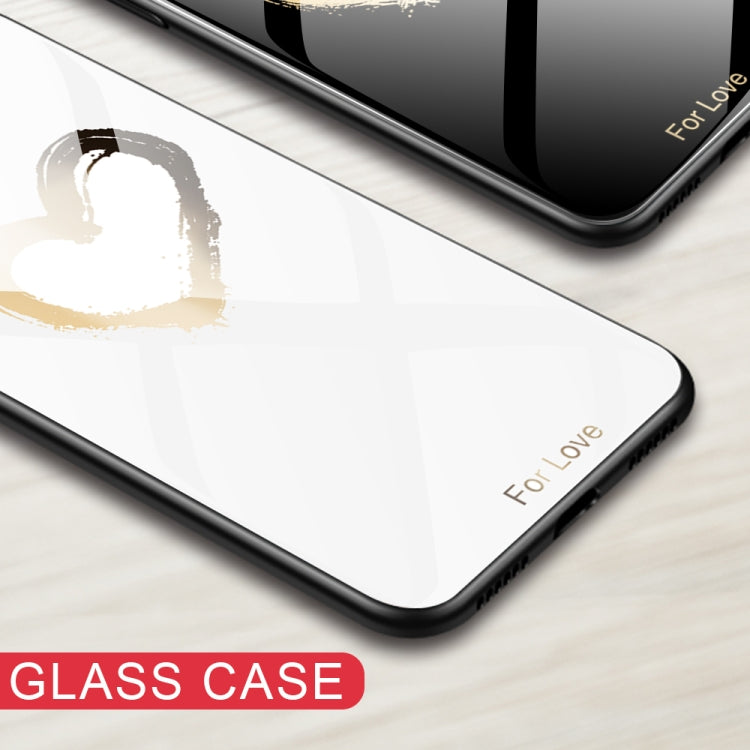 Colorful Painted Glass Phone Case, For iPhone 12 / 12 Pro