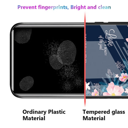 Colorful Painted Glass Phone Case, For iPhone 12 / 12 Pro