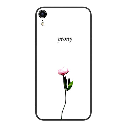 Colorful Painted Glass Phone Case, For iPhone XR