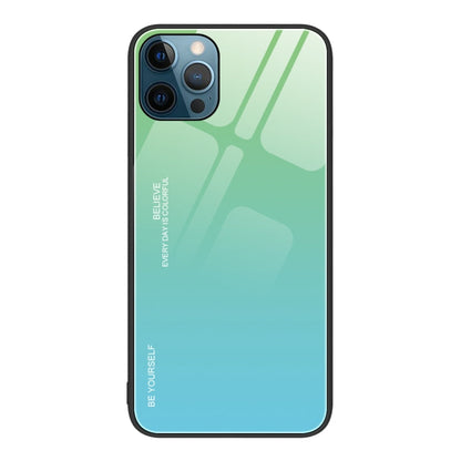 Gradient Color Glass Case, For iPhone 12 Pro Max, For iPhone 12, For iPhone 13 Pro Max
