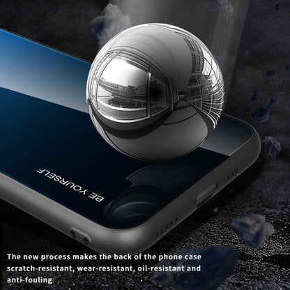 Gradient Color Glass Case, For iPhone 12 Pro Max, For iPhone 12, For iPhone 13 Pro Max