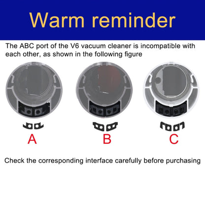 Vacuum Cleaner Dust Bin Collector Bucket, For Dyson V6 A-Port, For Dyson V6 B-Port, For Dyson V7 / V8, For Dyson V10 US Version, For Dyson V11 US Version