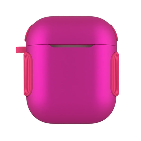 2 in 1 Matte Texture Contrast Color PC + TPU Earphone Case, For AirPods 2 / 1, For AirPods 3