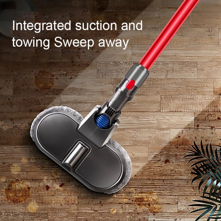 X001 Vacuum Cleaner Electric Mop Cleaning Head with Water Tank, For Dyson V6, For Dyson V7 / V8 / V10 / V11