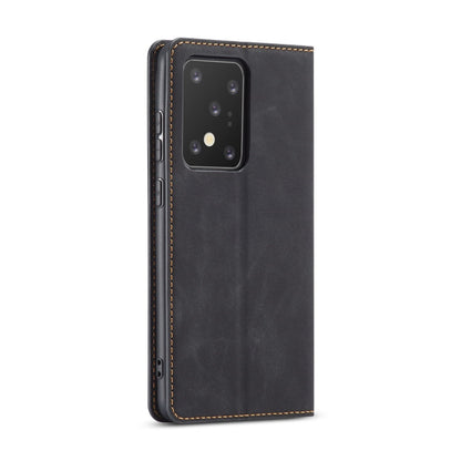 Forwenw Dream Series Oil Edge Strong Magnetism Horizontal Flip Leather Case with Holder & Card Slots & Wallet & Photo Frame, For Galaxy S20 Ultra