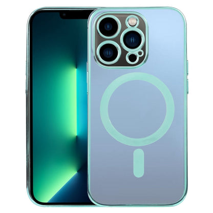 MagSafe Electroplating Straight TPU Phone Case, For iPhone 13 Pro Max, For iPhone 12