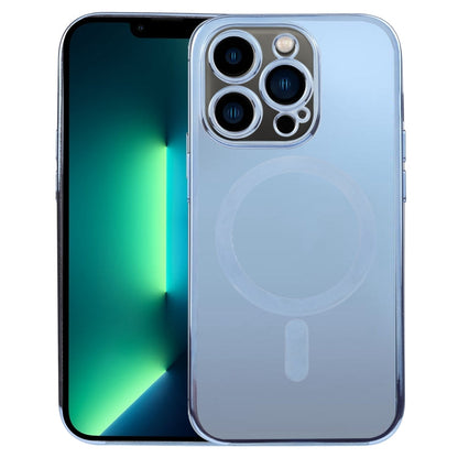 MagSafe Electroplating Straight TPU Phone Case, For iPhone 13 Pro Max, For iPhone 12