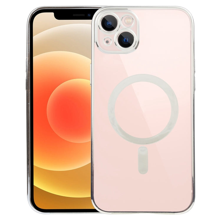 MagSafe Electroplating Straight TPU Phone Case, For iPhone 13 Pro Max, For iPhone 12