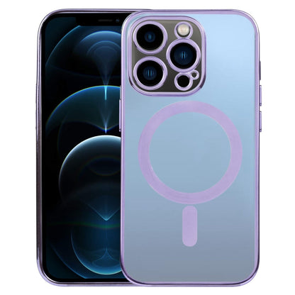 MagSafe Electroplating Straight TPU Phone Case, For iPhone 12 Pro, For iPhone 12 Pro Max
