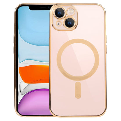 MagSafe Electroplating Straight TPU Phone Case, For iPhone 11, For iPhone 11 Pro