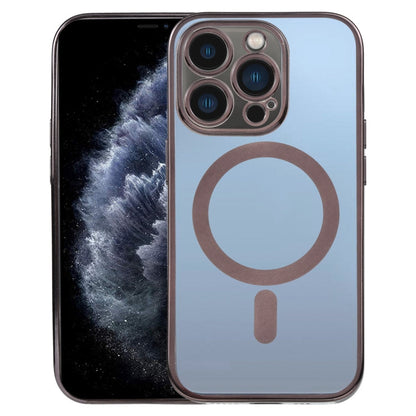 MagSafe Electroplating Straight TPU Phone Case, For iPhone 11, For iPhone 11 Pro