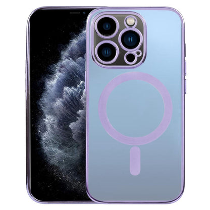 MagSafe Electroplating Straight TPU Phone Case, For iPhone 11, For iPhone 11 Pro