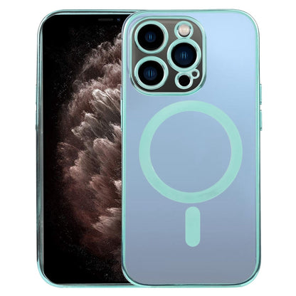 MagSafe Electroplating Straight TPU Phone Case, For iPhone 11 Pro Max