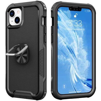 3 in 1 Ring Holder Phone Case, For iPhone 14, For iPhone 14 Plus, For iPhone 14 Pro, For iPhone 14 Pro Max