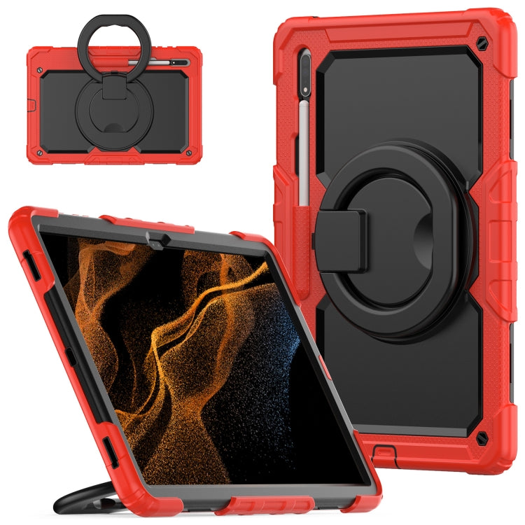 Bracelet Holder Silicone + PC Tablet Case, For Samsung Galaxy Tab S8 Ultra, For Samsung Galaxy Tab S8 / S7, For Samsung Galaxy Tab S8+ / S7+