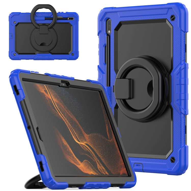Bracelet Holder Silicone + PC Tablet Case, For Samsung Galaxy Tab S8 Ultra, For Samsung Galaxy Tab S8 / S7, For Samsung Galaxy Tab S8+ / S7+