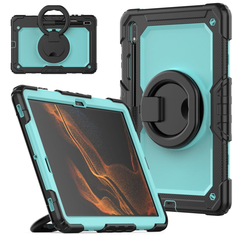 Bracelet Holder Silicone + PC Tablet Case, For Samsung Galaxy Tab S8 Ultra, For Samsung Galaxy Tab S8 / S7, For Samsung Galaxy Tab S8+ / S7+
