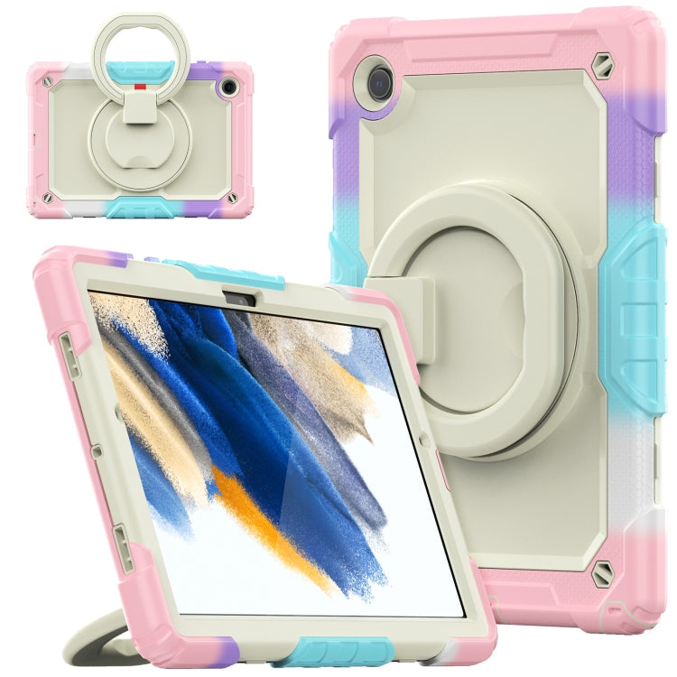 Bracelet Holder Silicone + PC Tablet Case, For Samsung Galaxy Tab A7 Lite, For Samsung Galaxy Galaxy Tab A8