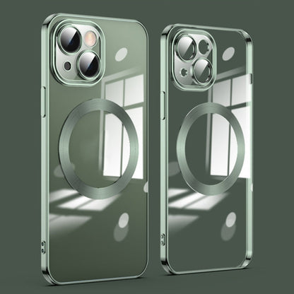 Lens Protector MagSafe Electroplated Phone Case, For iPhone 14 Plus, For iPhone 14, For iPhone 14 Pro Max