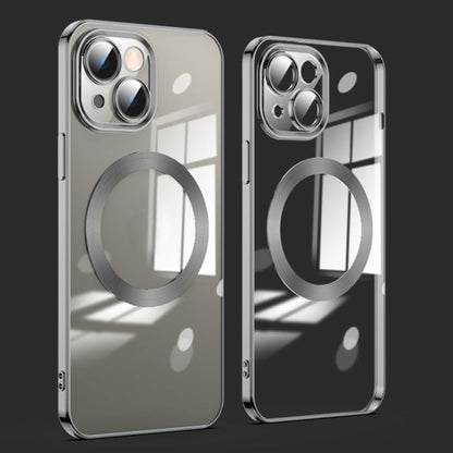 Lens Protector MagSafe Electroplated Phone Case, For iPhone 14 Plus, For iPhone 14, For iPhone 14 Pro Max