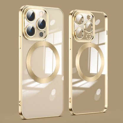 Lens Protector MagSafe Electroplated Phone Case, For iPhone 14 Plus, For iPhone 14, For iPhone 14 Pro Max