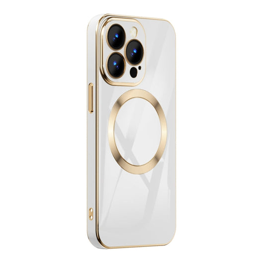 6D Gold Plated Magsafe Magnetic Phone Case, For iPhone 14 Pro Max, For iPhone 14, For iPhone 14 Plus, For iPhone 14 Pro, For iPhone 13, For iPhone 13 Pro, For iPhone 13 Pro Max, For iPhone 12, For iPhone 12 Pro